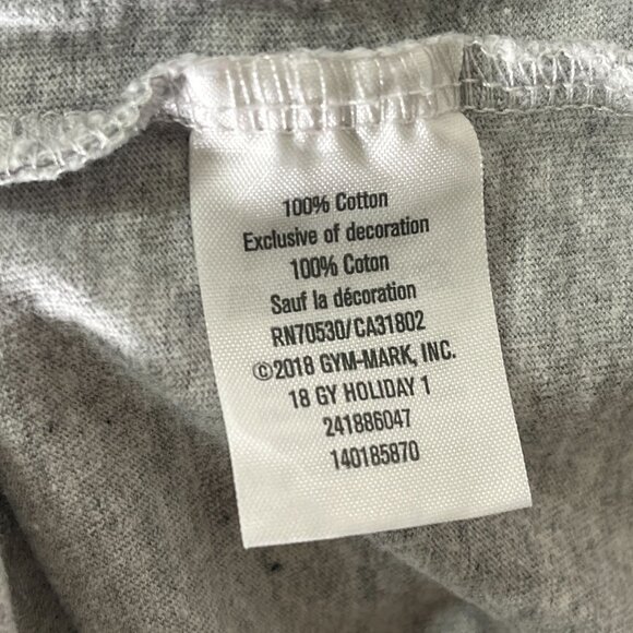 Gymboree Girls Kindness Matters Ruffle Sleeve Tee Gray Size L 10-12 - Picture 10 of 10